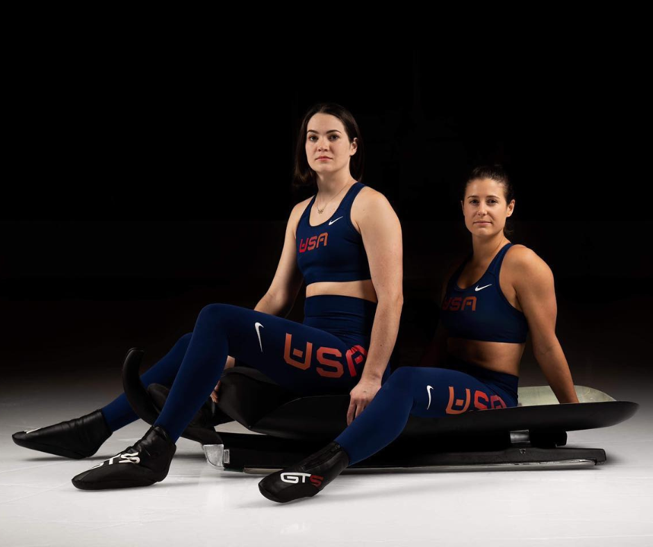 Seeing double: Luge Olympians Summer Britcher and Emily Sweeney on ...